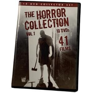 Horror Collection, Vol. 1 (DVD, 2008, 10-Disc Set) tested. no scratches
